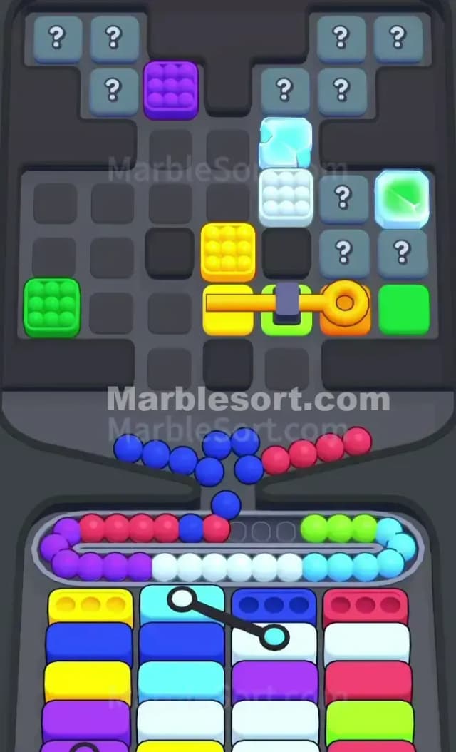Marble Sort Level 400 Solution 1