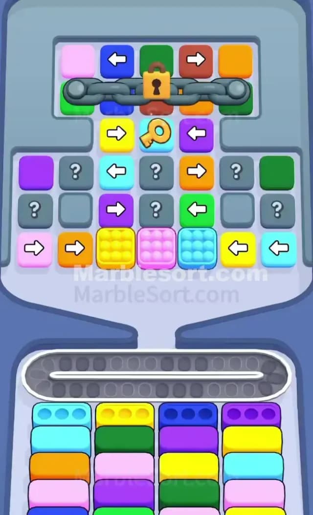 Marble Sort Level 618 Gameplay