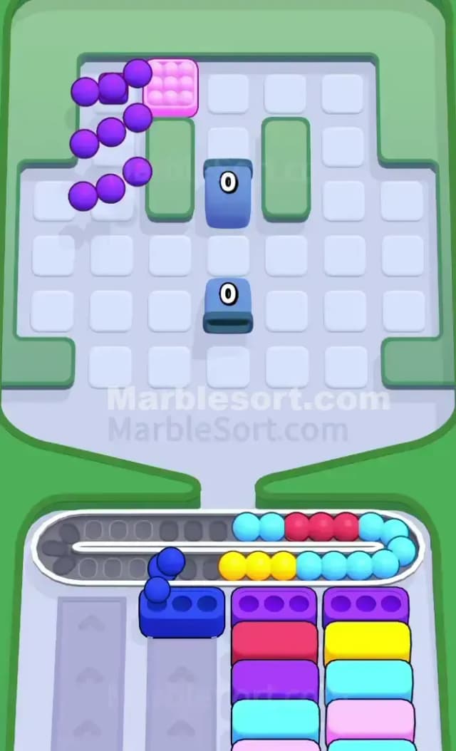 Marble Sort Level 412 Solution 3