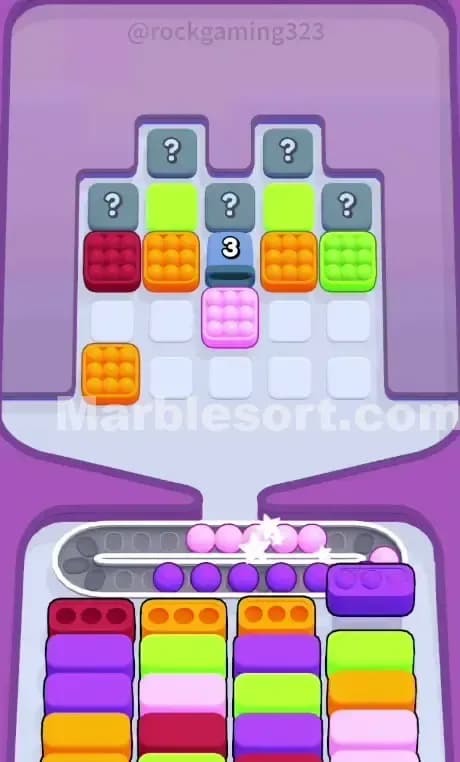 Marble Sort Level 14 Solution 1