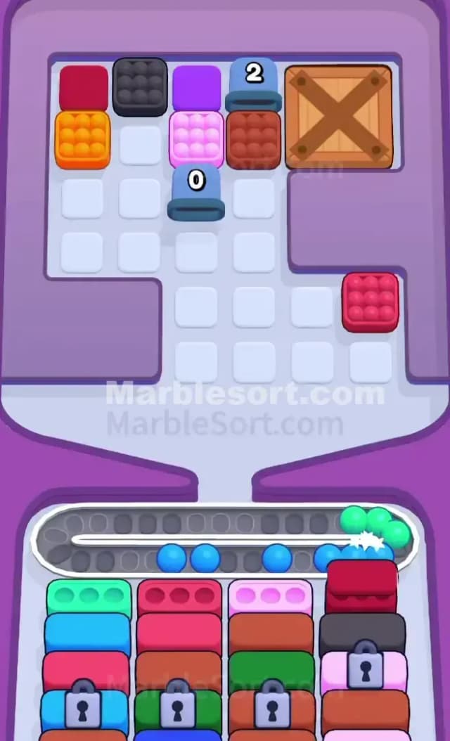 Marble Sort Level 556 Solution 2
