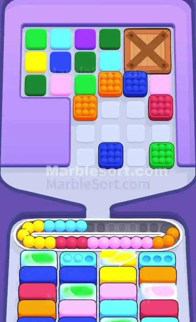 Marble Sort Level 291 Solution 1