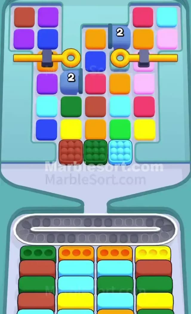 Marble Sort Level 578 Gameplay
