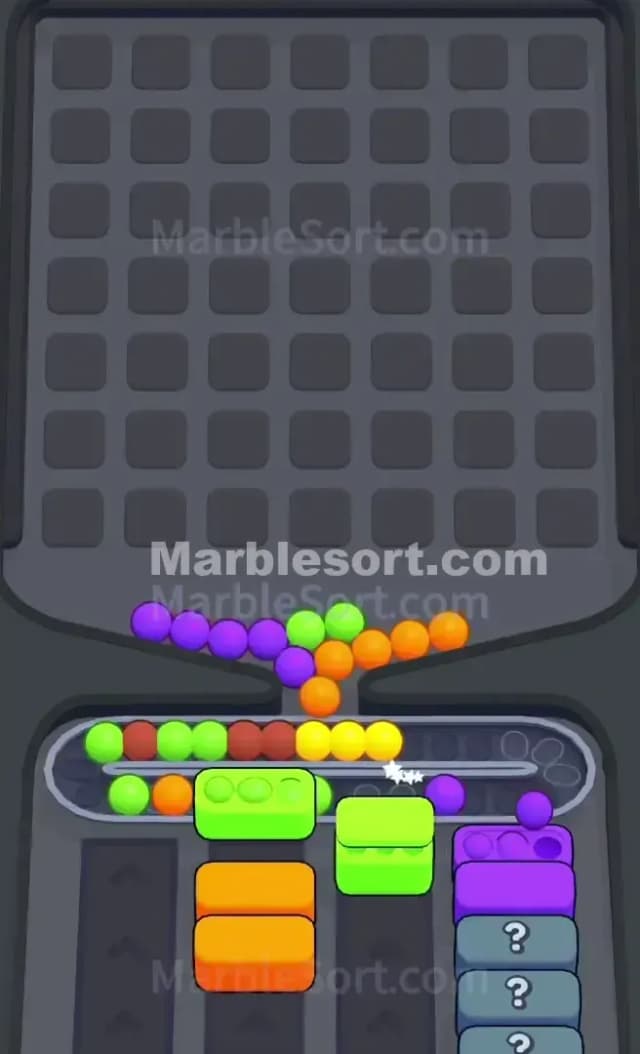 Marble Sort Level 650 Solution 3