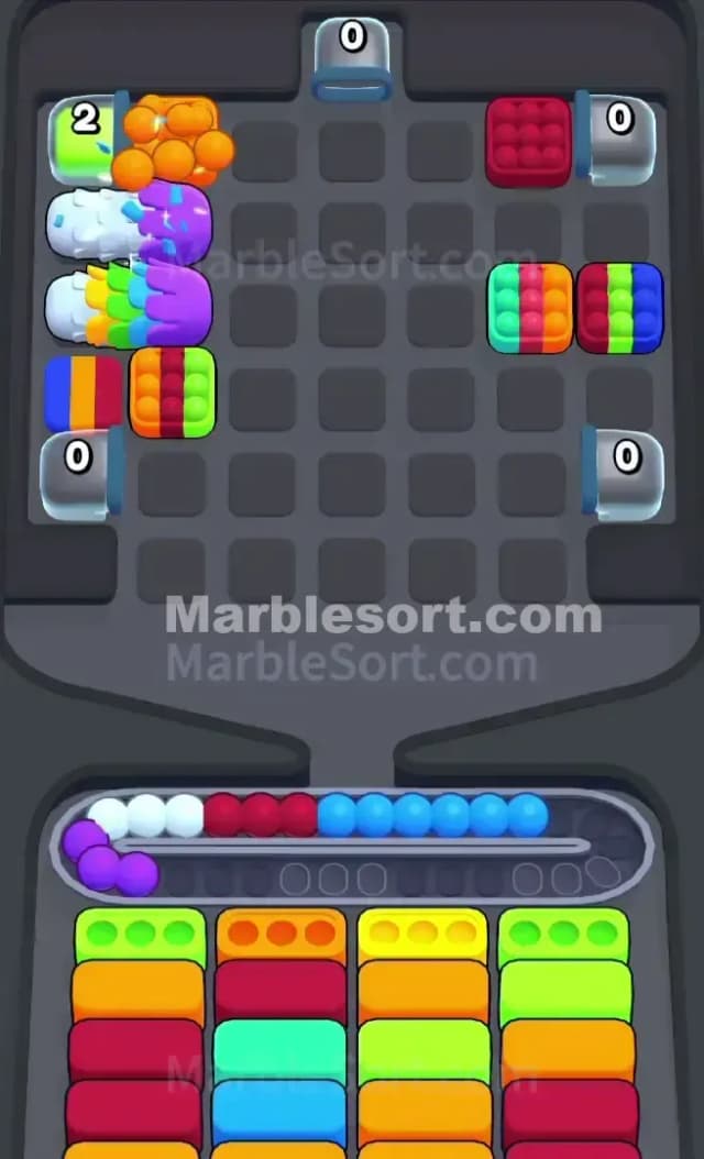 Marble Sort Level 557 Solution 2
