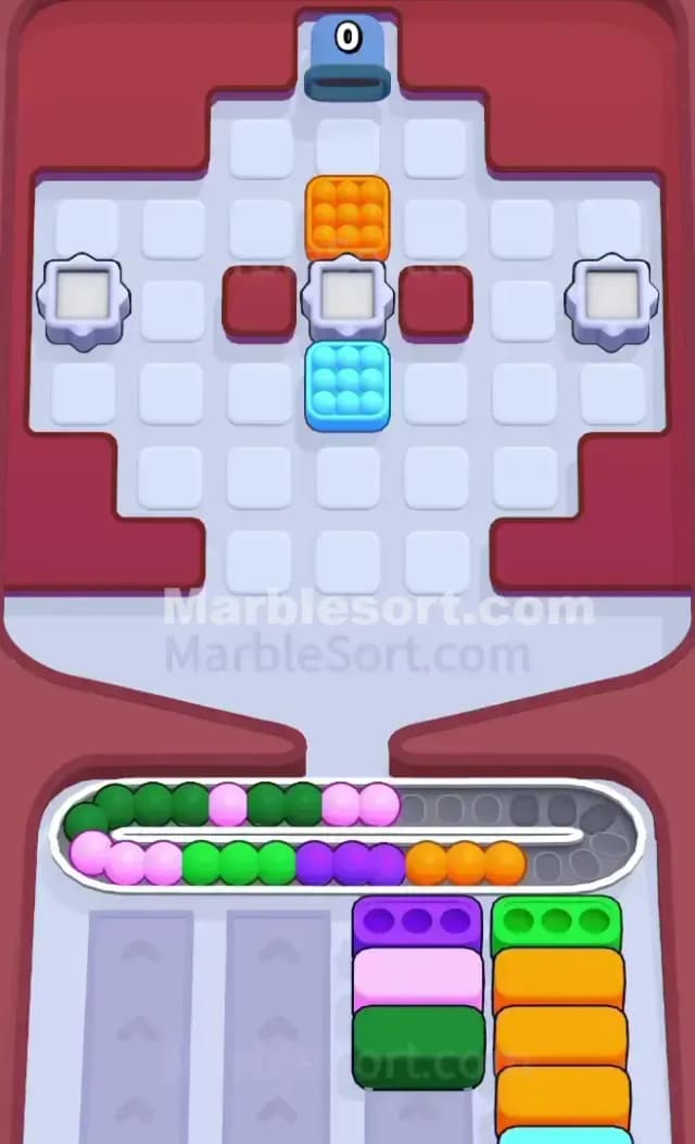 Marble Sort Level 608 Solution 3