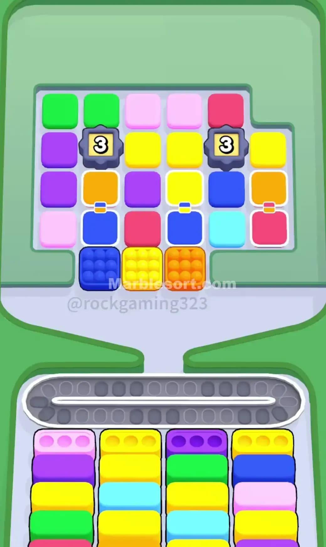 Marble Sort Level 335 Screenshot