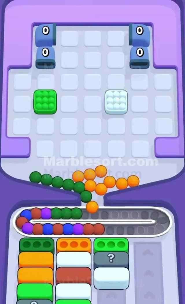 Marble Sort Level 443 Solution 3