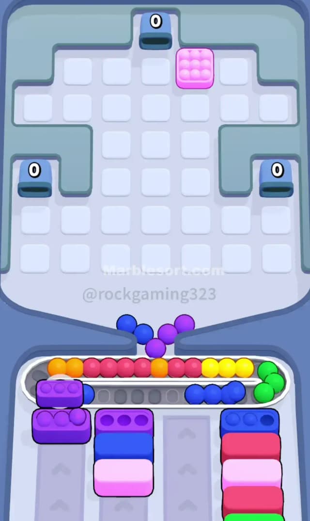 Marble Sort Level 315 Solution 2