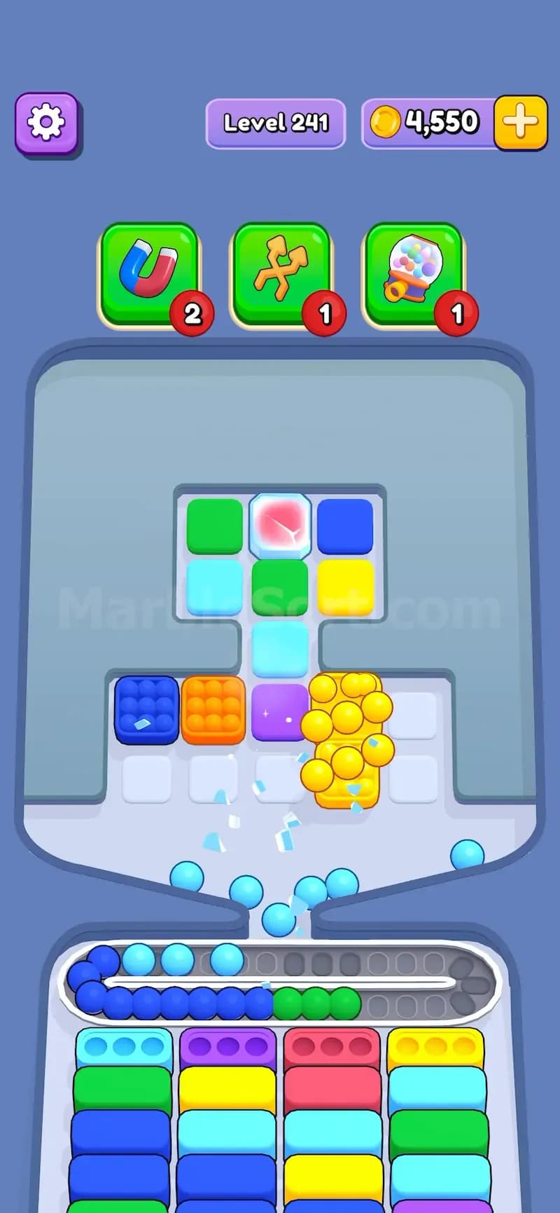 Ice Box in Marble Sort