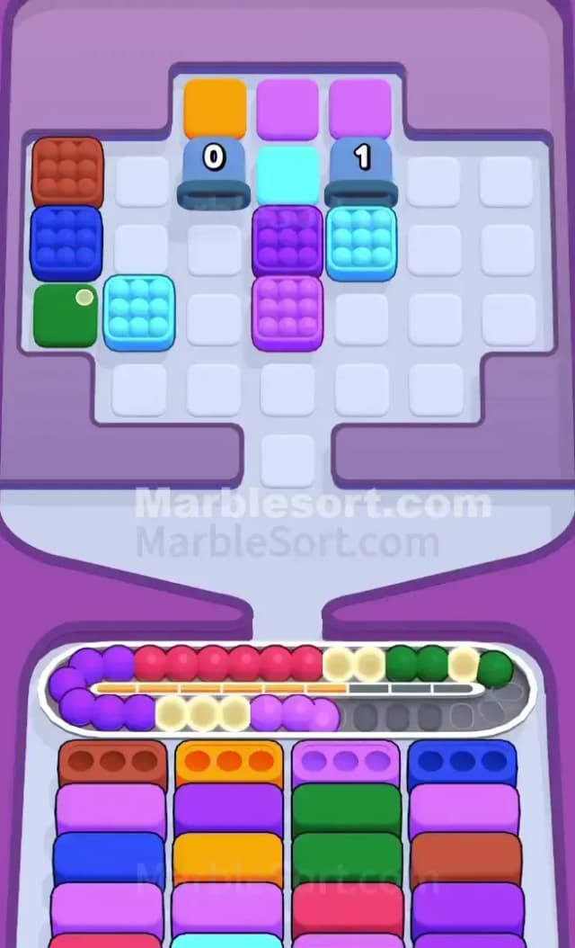 Marble Sort Level 628 Solution 2