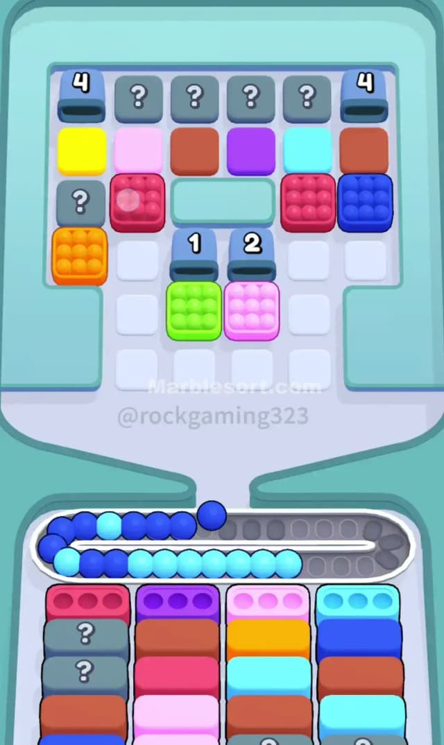 Marble Sort Level 269 Solution 1