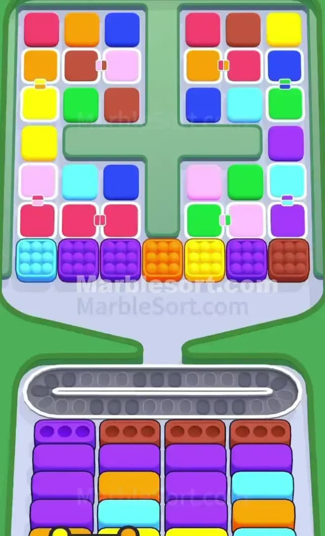 Marble Sort Level 645 Gameplay