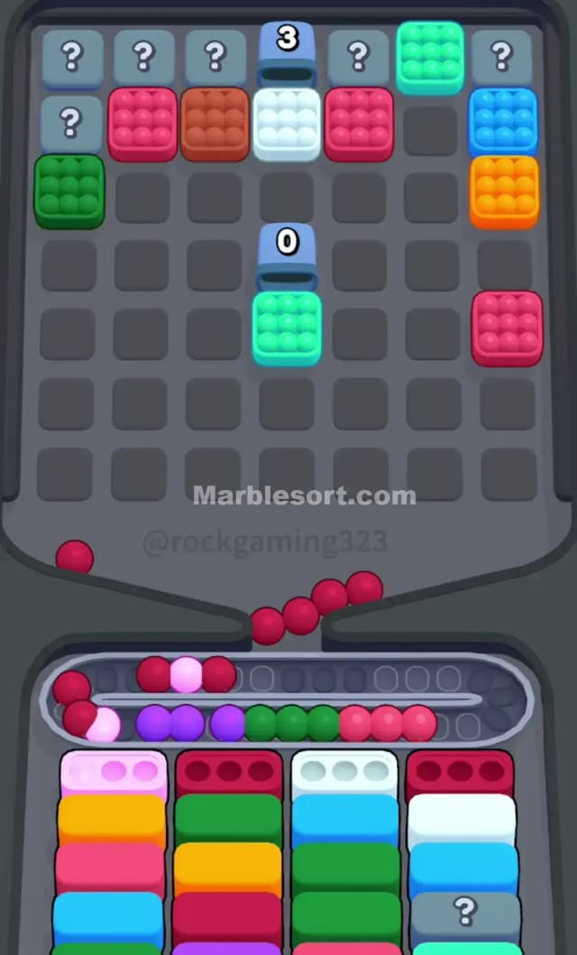 Marble Sort Level 170 Solution 2