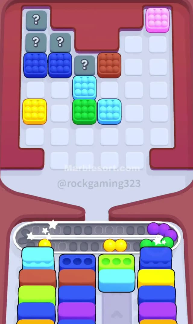 Marble Sort Level 376 Solution 2