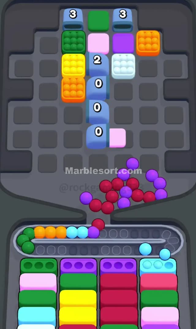 Marble Sort Level 294 Solution 2