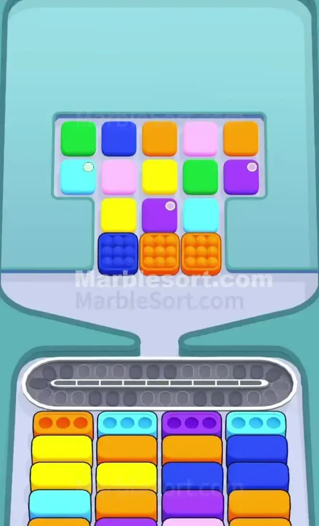 Marble Sort Level 422 Gameplay