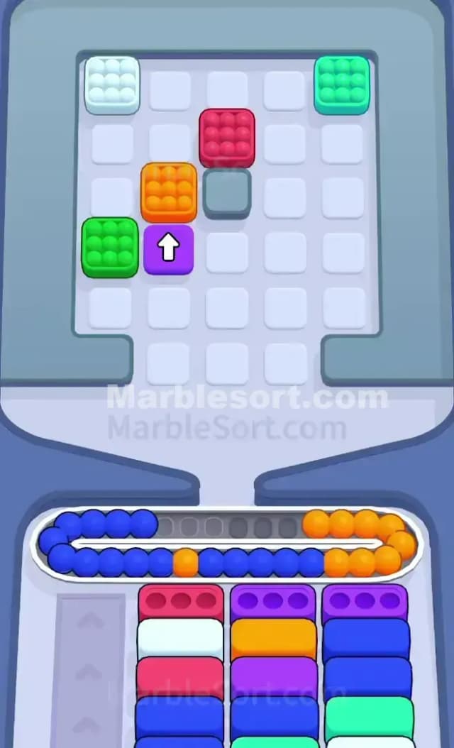 Marble Sort Level 623 Solution 2