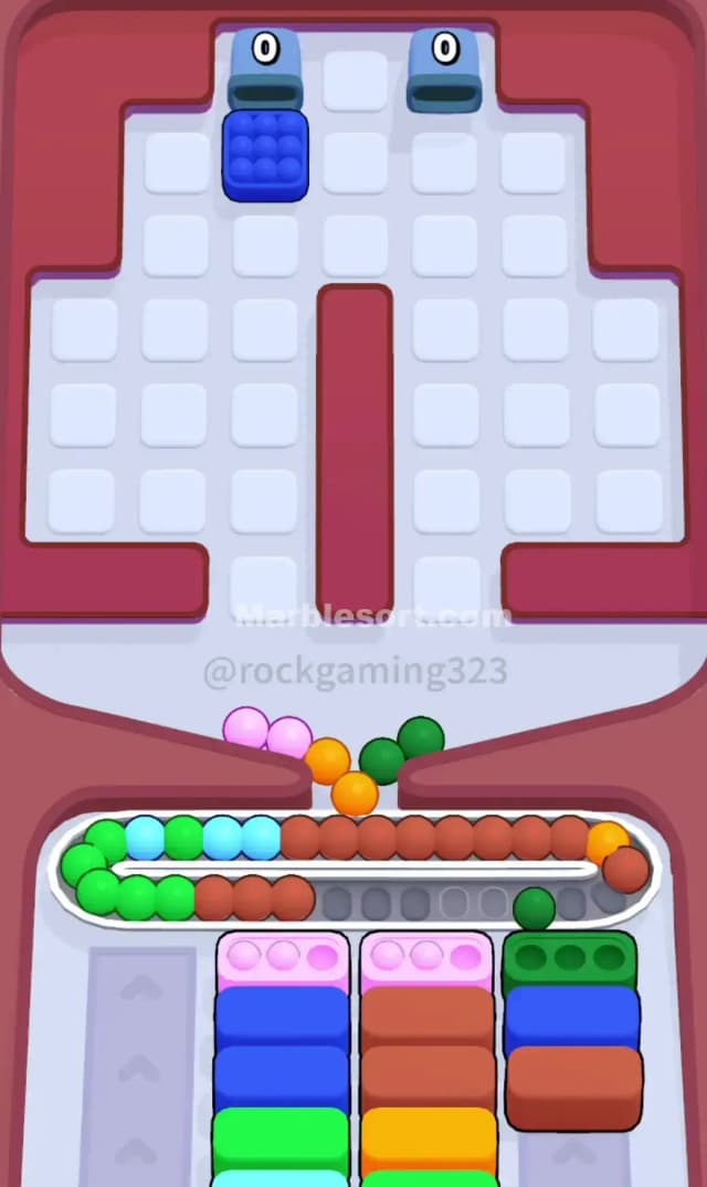 Marble Sort Level 308 Solution 3