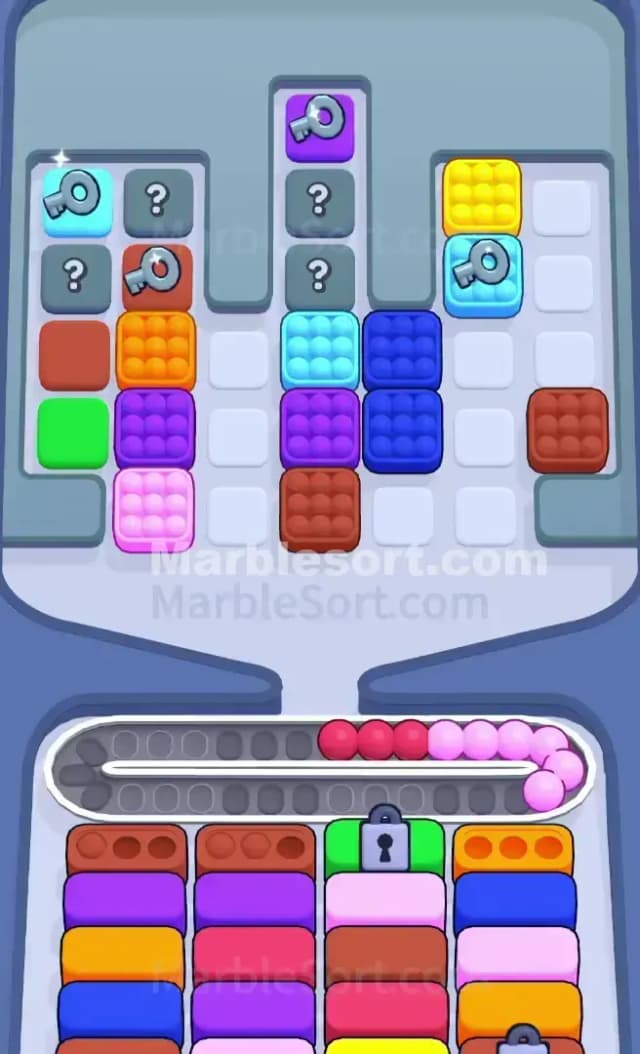 Marble Sort Level 315 Solution 1