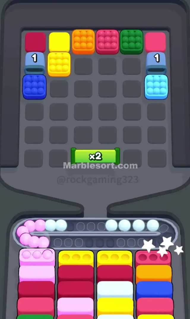 Marble Sort Level 244 Solution 2