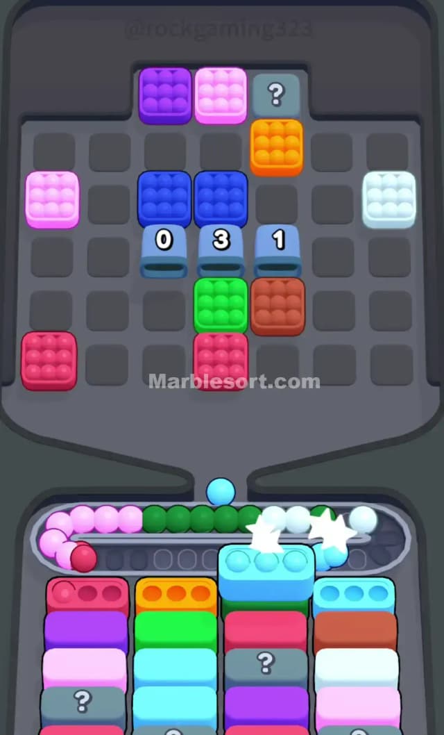 Marble Sort Level 67 Solution 2