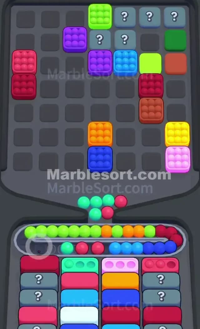 Marble Sort Level 650 Solution 2