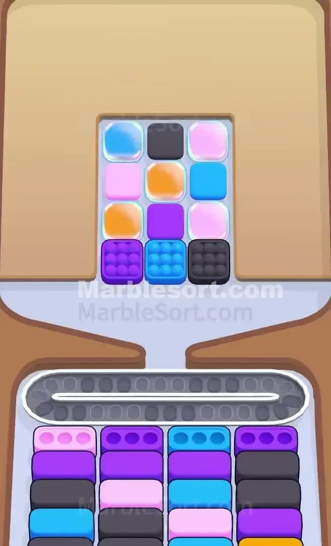 Marble Sort Level 661 Screenshot