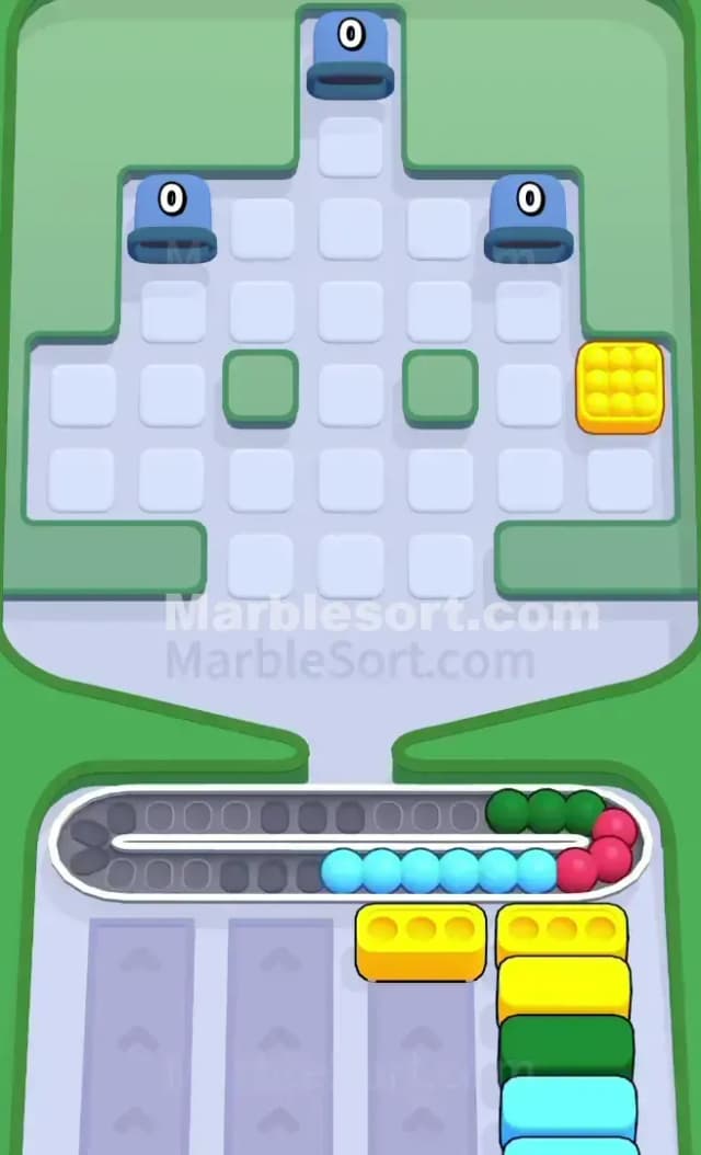 Marble Sort Level 572 Solution 3