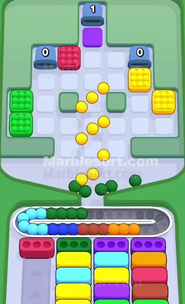 Marble Sort Level 572 Solution 2