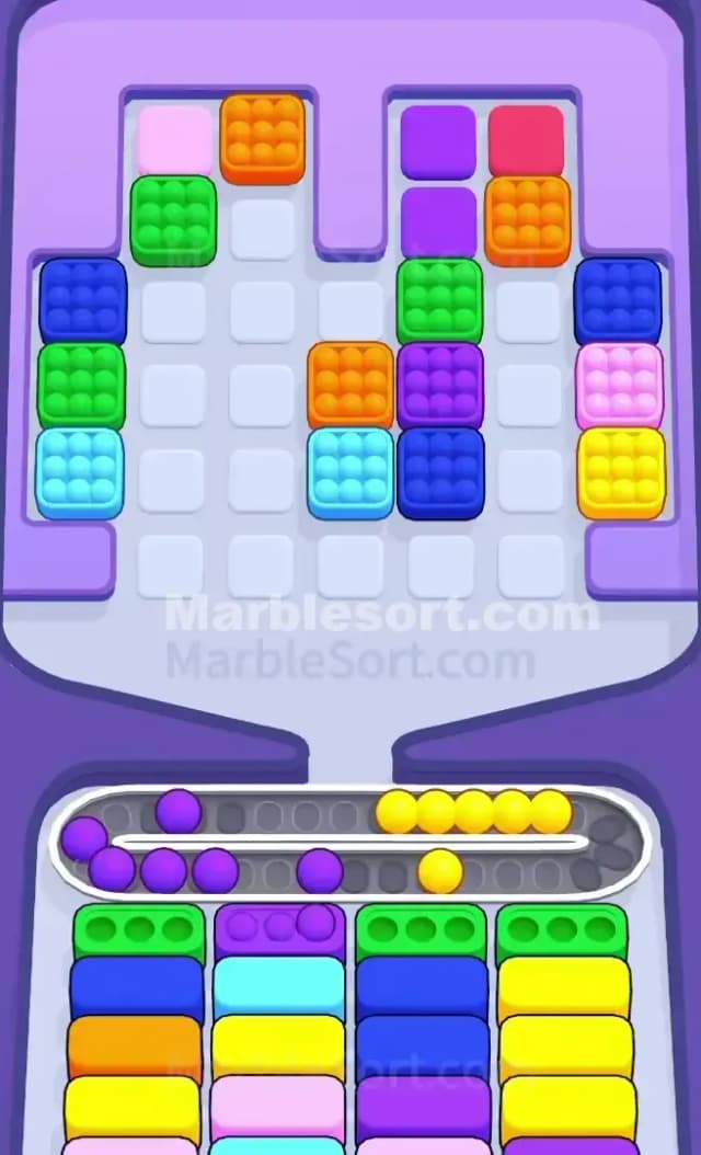 Marble Sort Level 525 Solution 2