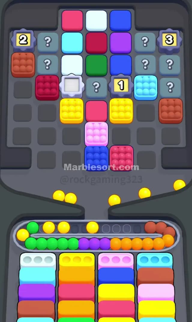Marble Sort Level 290 Solution 1