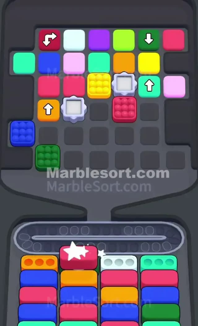 Marble Sort Level 624 Solution 1