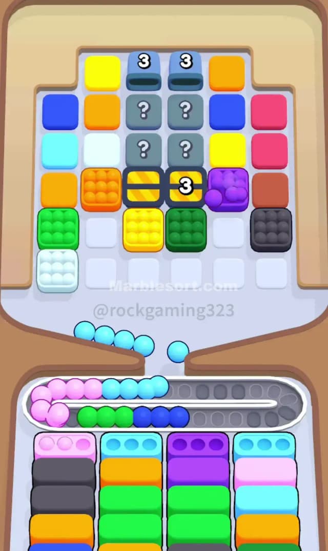 Marble Sort Level 206 Solution 1