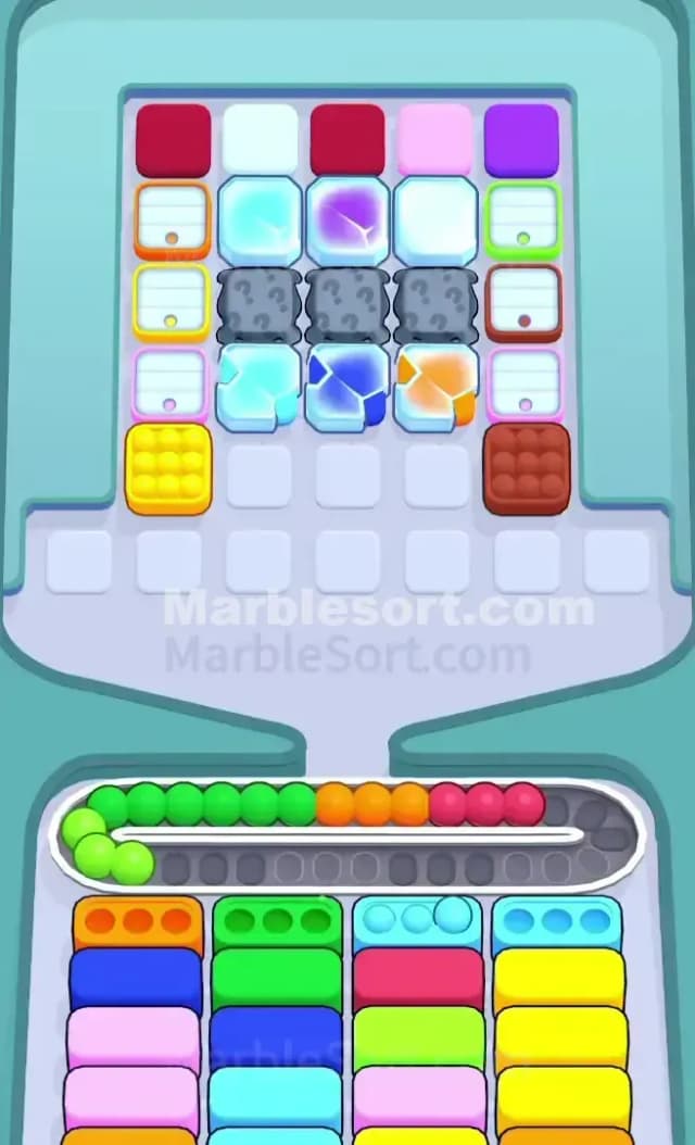 Marble Sort Level 496 Solution 1