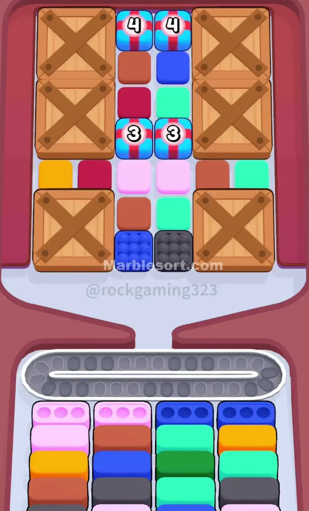 Marble Sort Level 149 Screenshot
