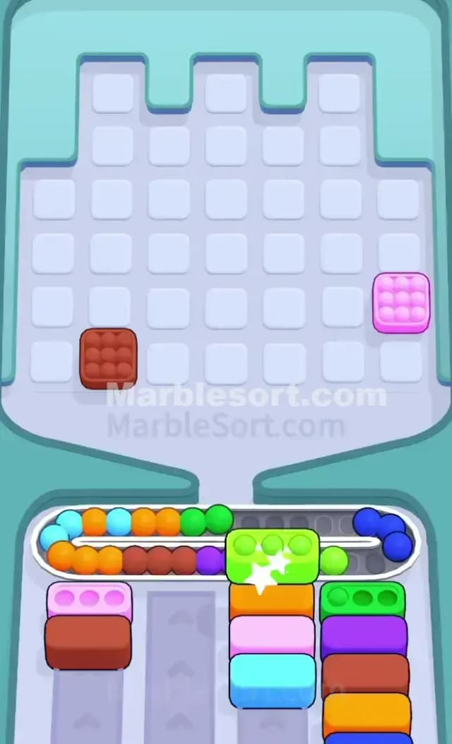 Marble Sort Level 419 Solution 3