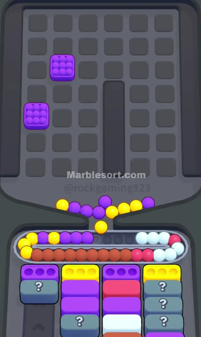 Marble Sort Level 257 Solution 3