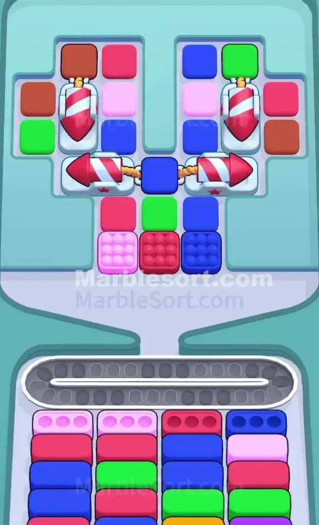 Marble Sort Level 582 Gameplay