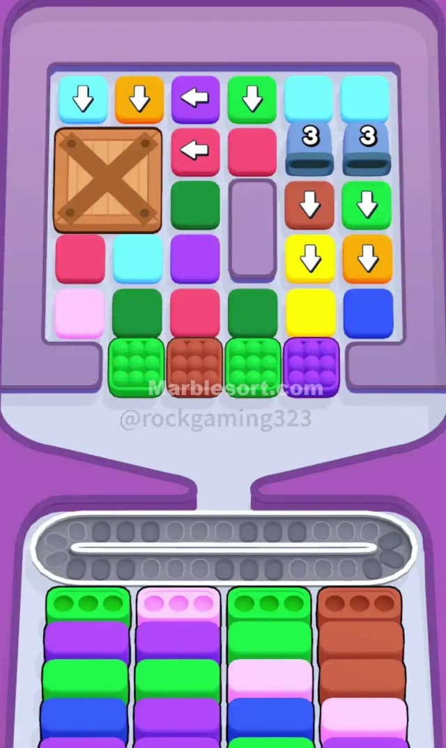 Marble Sort Level 248 Gameplay