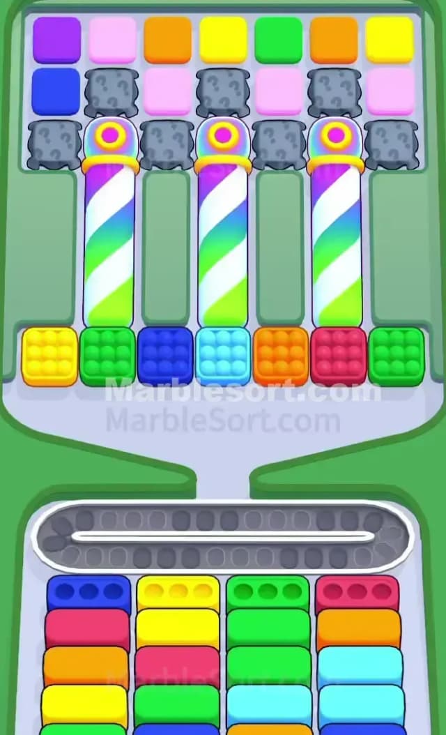 Marble Sort Level 642 Gameplay