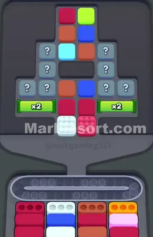 Marble Sort Level 377 Gameplay