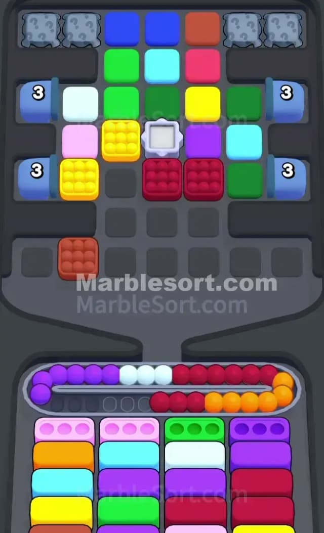 Marble Sort Level 700 Solution 1