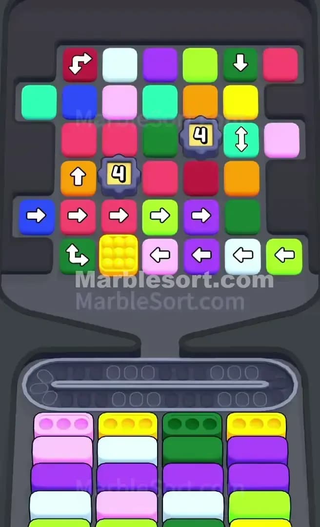 Marble Sort Level 624 Screenshot