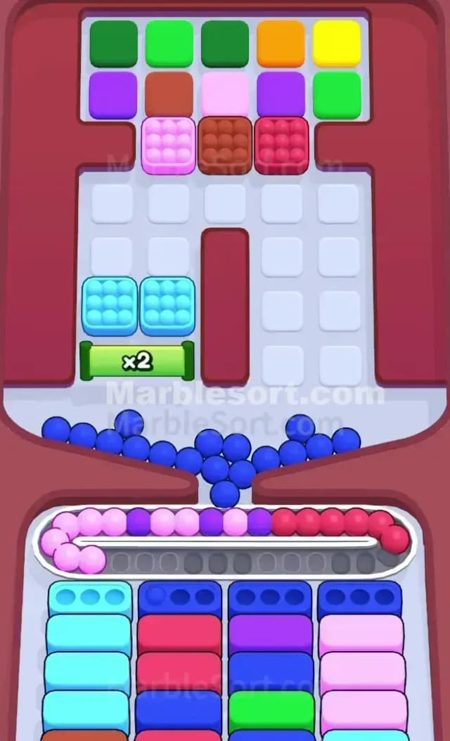 Marble Sort Level 228 Solution 1
