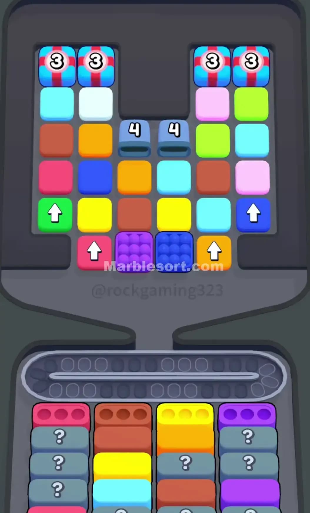 Marble Sort Level 137 Screenshot