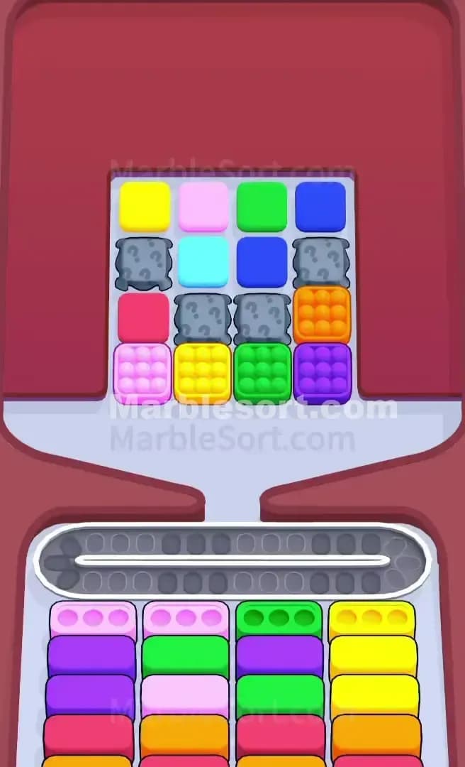 Marble Sort Level 221 Screenshot