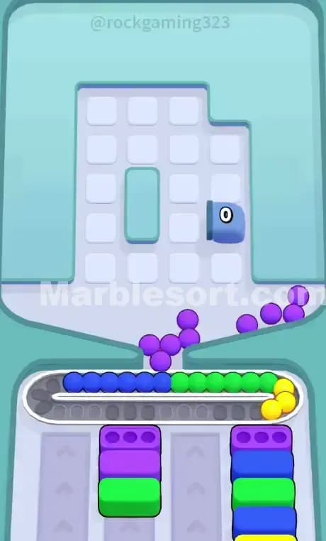 Marble Sort Level 34 Solution 1