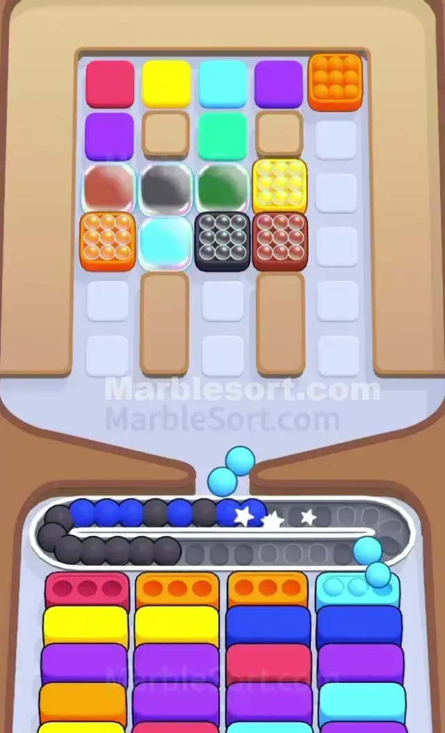 Marble Sort Level 663 Solution 1