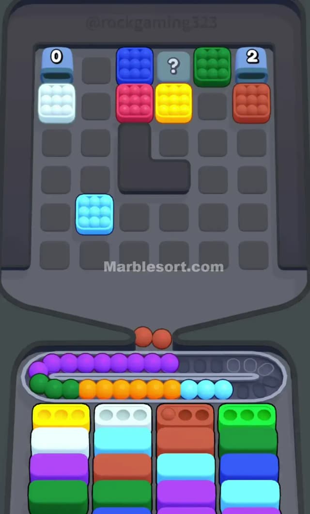 Marble Sort Level 50 Solution 2